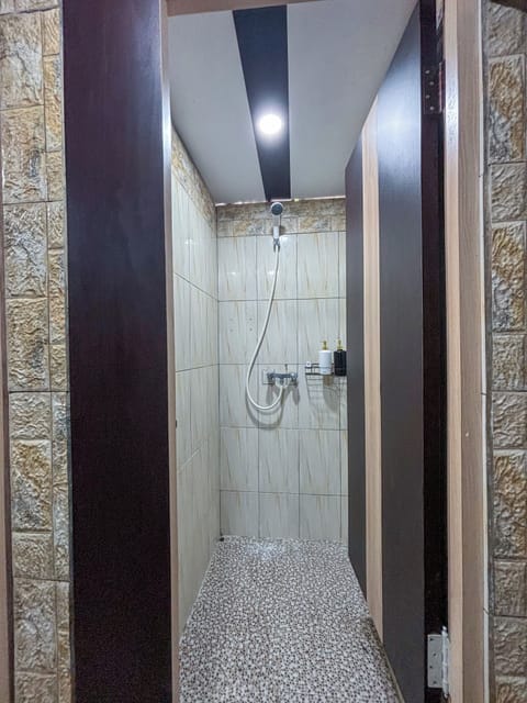 Comfort Shared Dormitory, Balcony | Bathroom | Shower, towels, soap, shampoo
