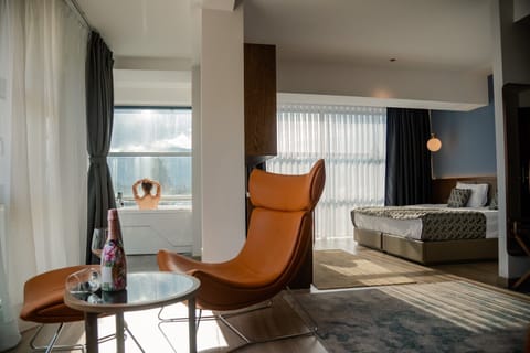 Deluxe Suite, Lake View | Desk, soundproofing, free WiFi