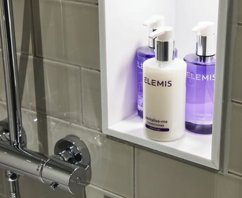 Free toiletries, hair dryer, towels, soap