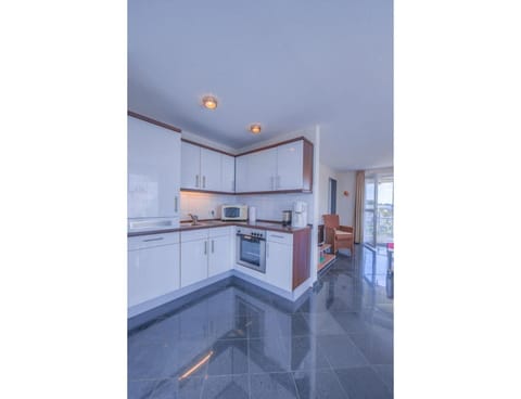 Apartment | Private kitchen | Electric kettle, toaster, highchair