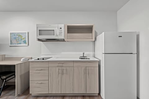 Suite, 2 Queen Beds, Non Smoking | Private kitchen