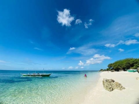 Beach nearby, white sand