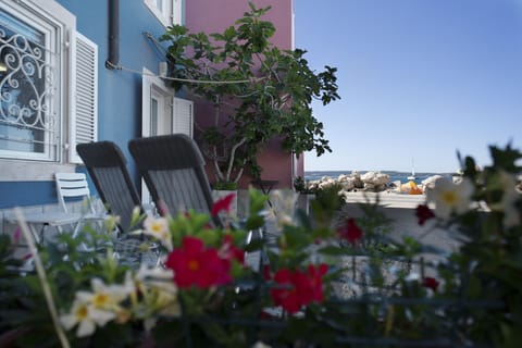 Apartment, 1 Bedroom, Sea View, Ground Floor | Terrace/patio