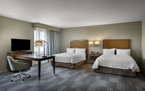 In-room safe, desk, laptop workspace, iron/ironing board