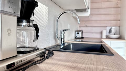 Villa, Beach View | Private kitchen | Electric kettle, toaster