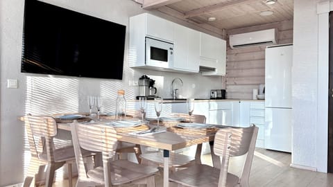 Villa, Beach View | Private kitchen | Electric kettle, toaster