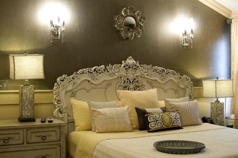 Egyptian cotton sheets, premium bedding, desk, iron/ironing board