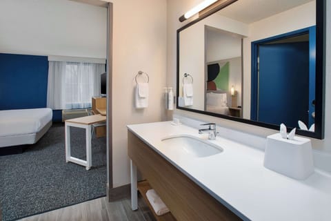 Free toiletries, hair dryer, towels, soap