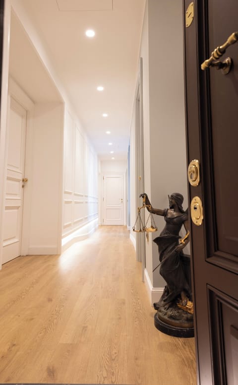 Interior entrance