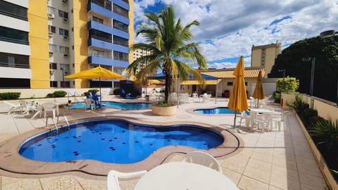 4 indoor pools, open 7:00 AM to 10:00 PM, pool umbrellas, sun loungers