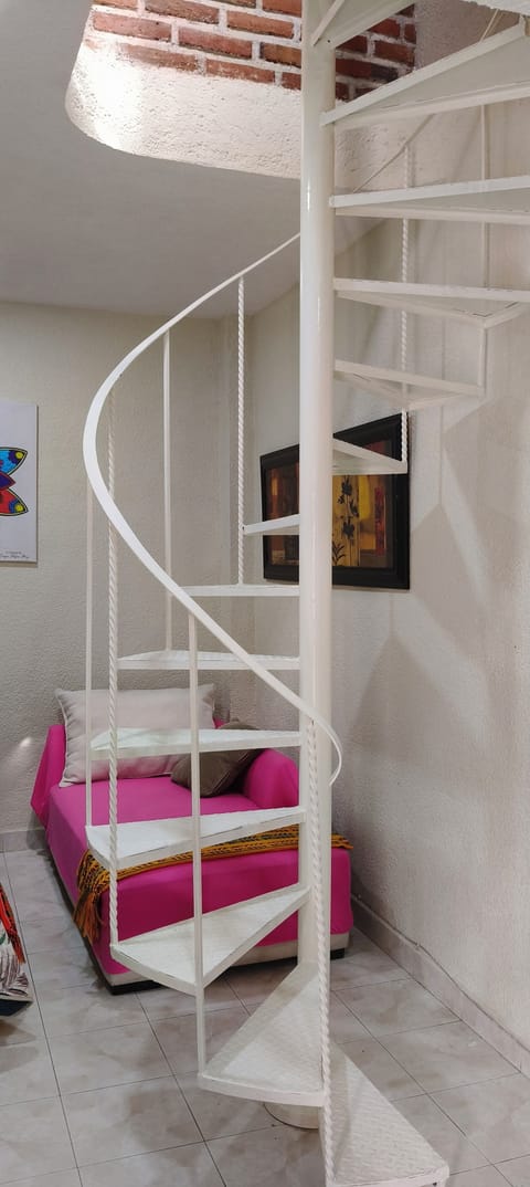 Basic Apartment, Patio | Down comforters, laptop workspace, blackout drapes, iron/ironing board