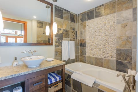 Eco-friendly toiletries, hair dryer, bathrobes, towels