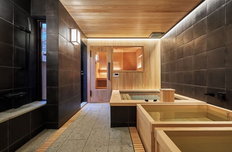 Luxury Villa | Bathroom | Separate tub and shower, hair dryer, slippers, bidet