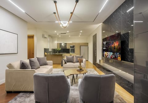 Junior Apartment, City View | 2 bedrooms, desk, laptop workspace, soundproofing