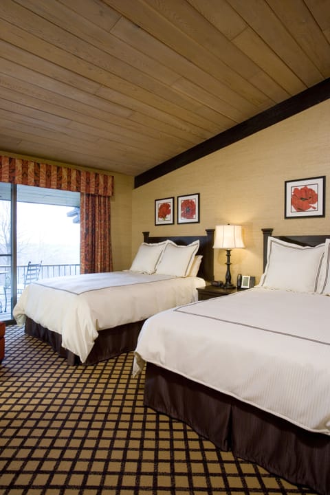 Blackout drapes, iron/ironing board, bed sheets