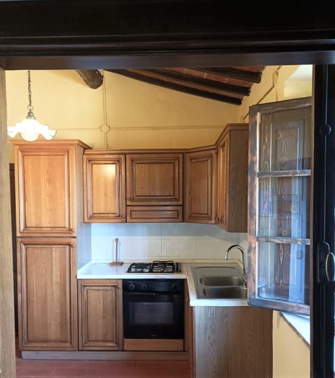 Apartment, 2 Bedrooms ROSTRA 1 | Private kitchen | Full-size fridge, oven, highchair, cookware/dishes/utensils