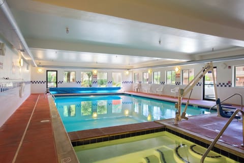 Indoor pool, outdoor pool