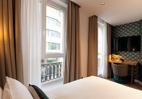 Deluxe Double Room, City View | Premium bedding, down comforters, in-room safe, soundproofing