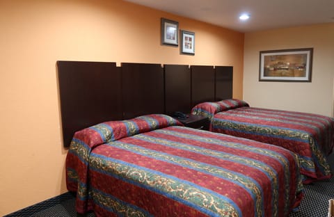 Desk, laptop workspace, free WiFi, bed sheets