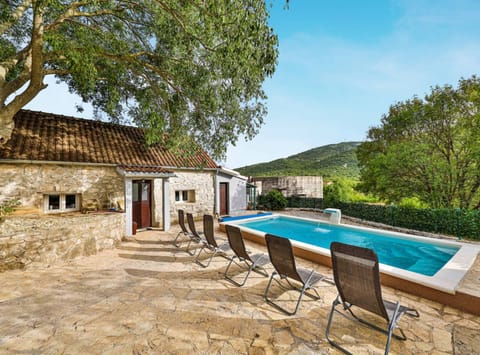 House (Three Bedroom Holiday Home with Pool) | Outdoor pool | Outdoor pool, a heated pool, sun loungers