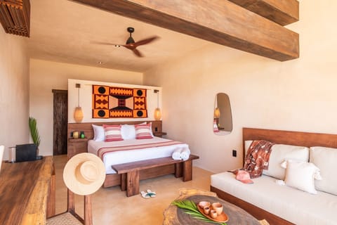 Studio Suite, Ocean View | In-room safe, desk, free WiFi, bed sheets