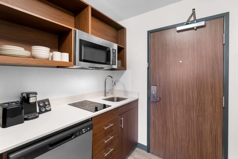 Desk, laptop workspace, blackout drapes, free WiFi