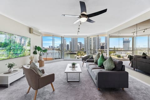 Apartment, Canal View | Living area | Flat-screen TV