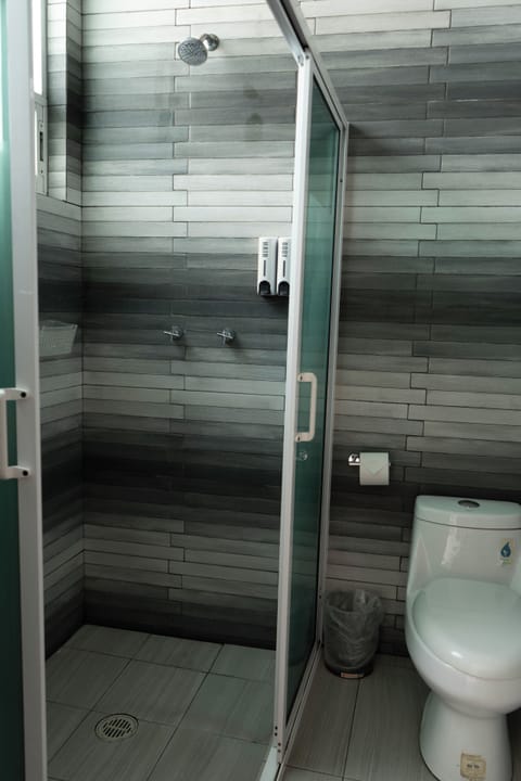 Comfort Room, Balcony | Bathroom | Shower, hair dryer, towels, soap