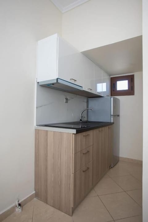 Basic Apartment | Private kitchen | Mini-fridge, stovetop