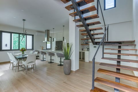 Queen Villa (2 Bedrooms), Partial Sea View | Private kitchen | Microwave, coffee/tea maker, highchair, ice maker