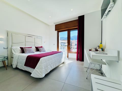 Deluxe Double Room, Balcony, City View | In-room safe, free WiFi