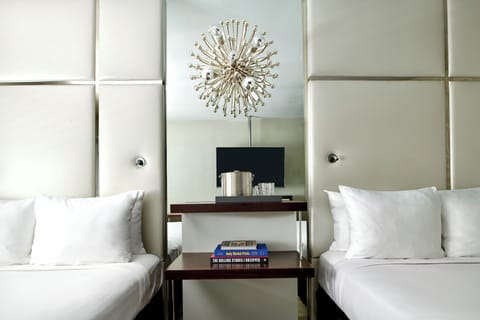 Premium bedding, pillowtop beds, in-room safe, desk