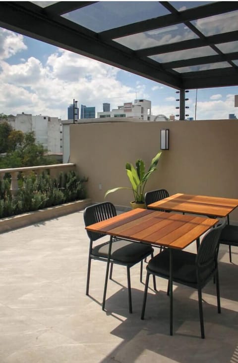 Rooftop terrace