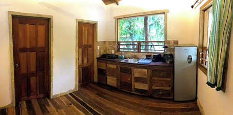 Family Bungalow, Garden View | Private kitchen | Mini-fridge, microwave, cookware/dishes/utensils