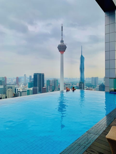 Rooftop pool