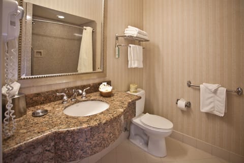 In-room safe, desk, iron/ironing board, free cribs/infant beds