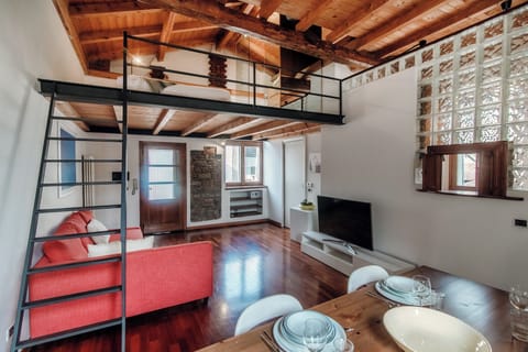 Apartment, City View | Living area | 30-inch TV with digital channels