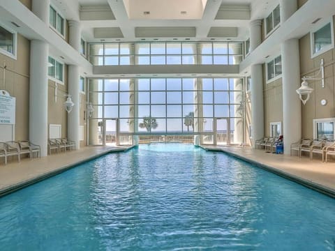 Condo, Multiple Beds (Majestic Sun 1001A) | Pool | Indoor pool, outdoor pool
