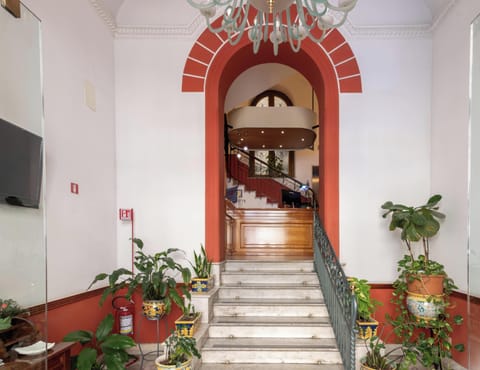 Interior entrance