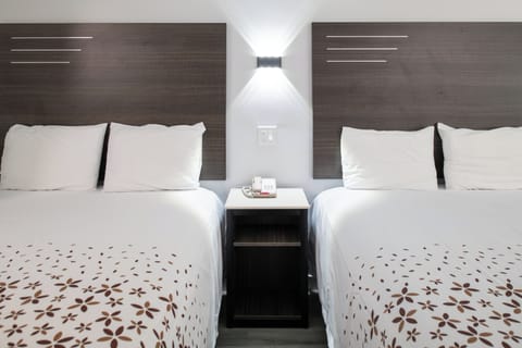 Deluxe Double Queen Room | Desk, laptop workspace, free WiFi