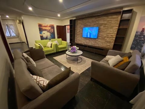 Economy Apartment, Balcony, City View | Living area