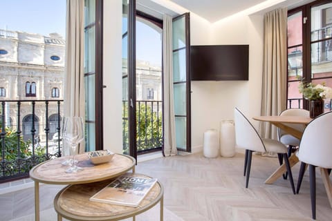 Apartment (1 Bedroom) | Living area
