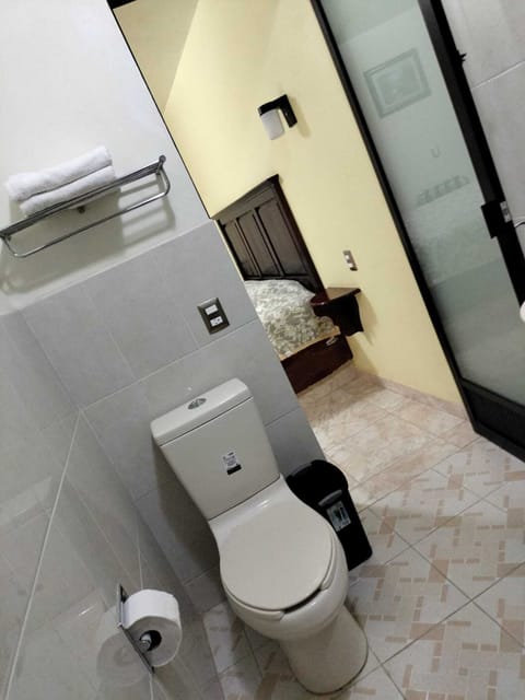 Comfort Double Room | Bathroom | Shower, free toiletries, towels, soap