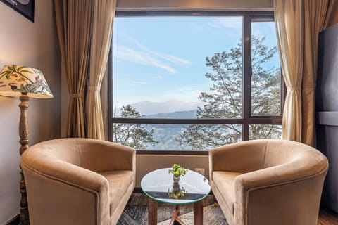Deluxe Room, Mountain View | Desk, blackout drapes, iron/ironing board, individually furnished