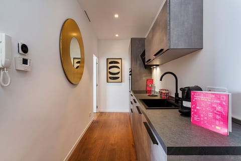 Basic Apartment, Balcony | Private kitchen | Espresso maker