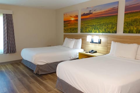 In-room safe, desk, iron/ironing board, free cribs/infant beds