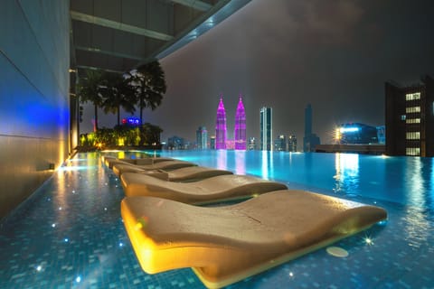 Rooftop pool