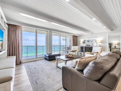 Condo, Multiple Beds (Waterview Towers 201) | Living area | TV