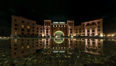 Front of property - evening/night