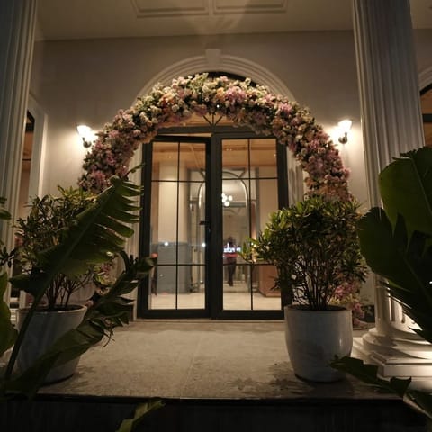 Interior entrance